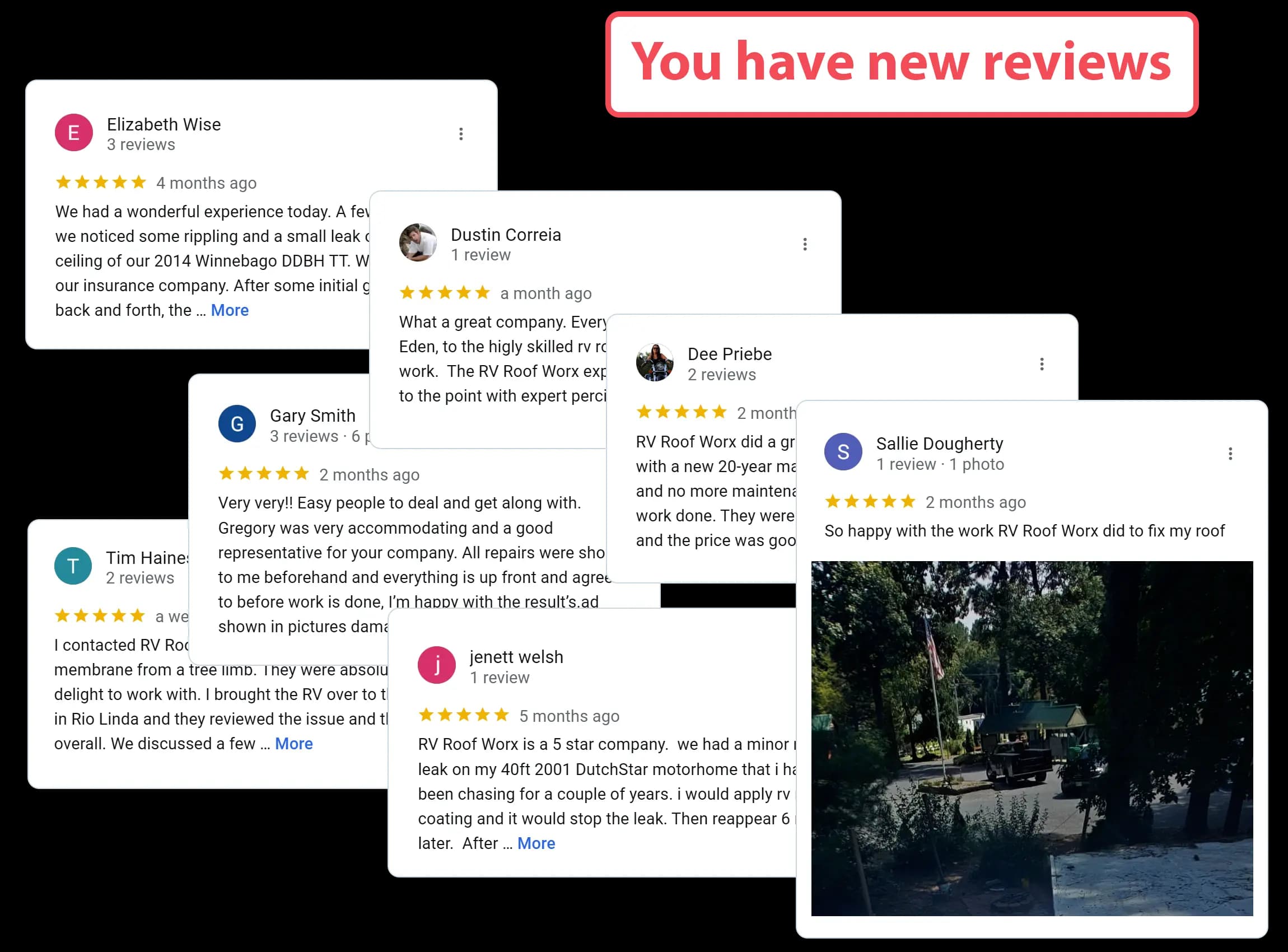 Build a stellar reputation with more reviews